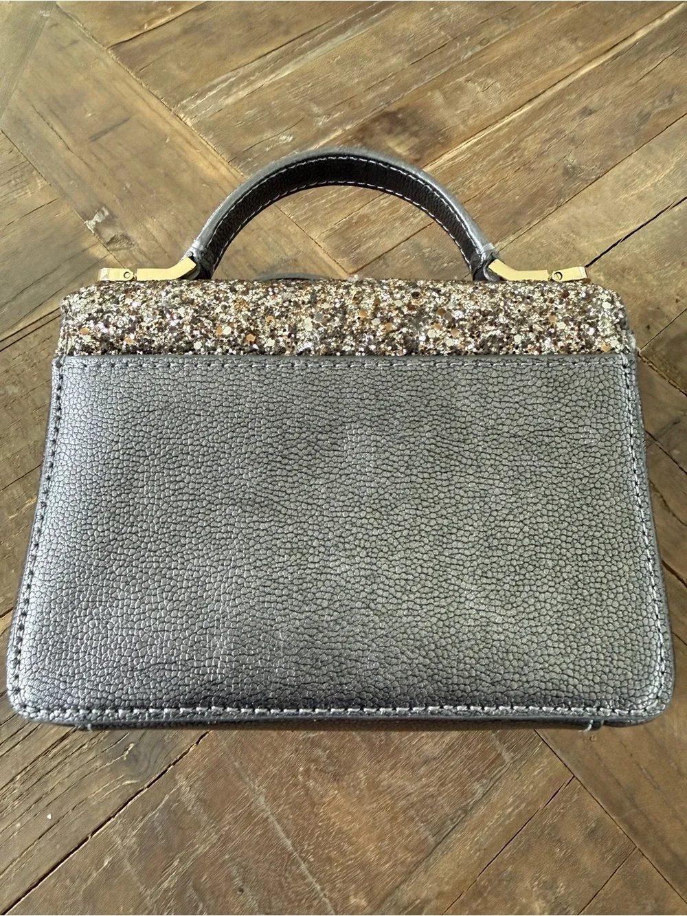 Kate Spade Laurel Way Maisie Gunmetal Crossbody Bag